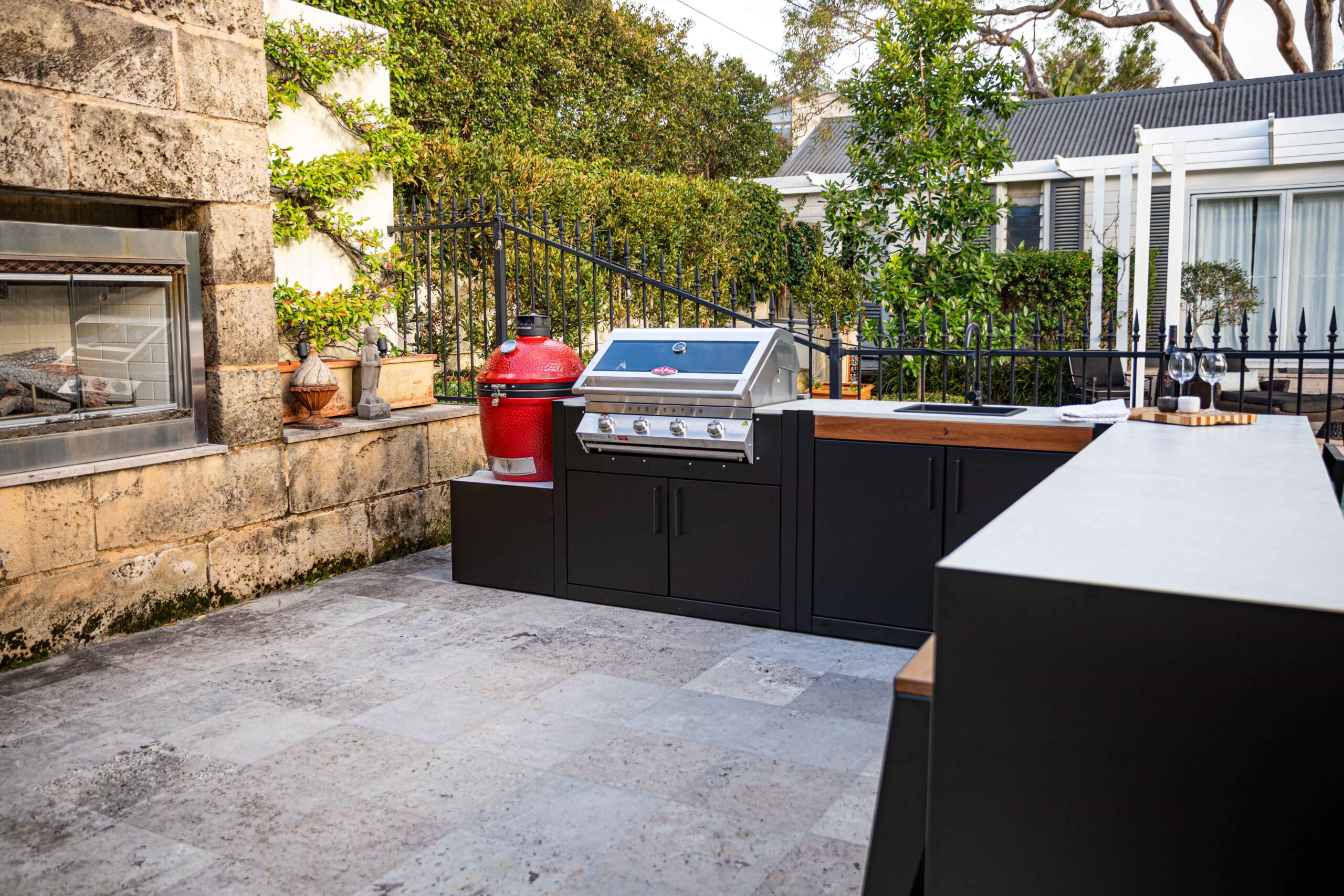 Stonewood Outdoor Kitchen Randwick project