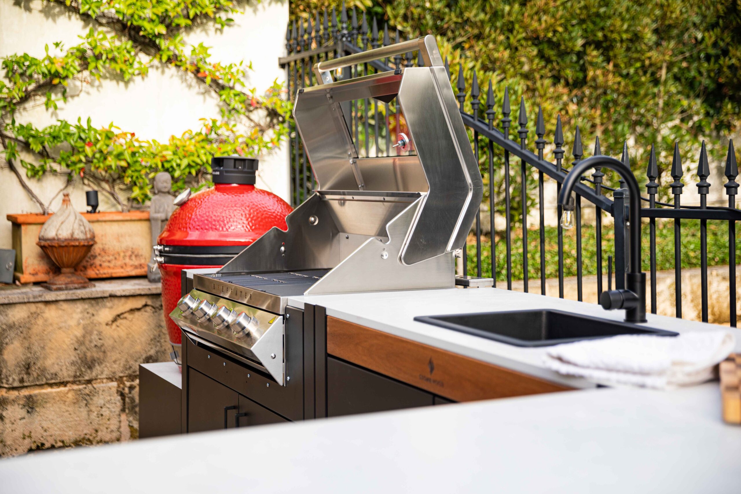 Stonewood Outdoor Kitchen Randwick project - BBQ